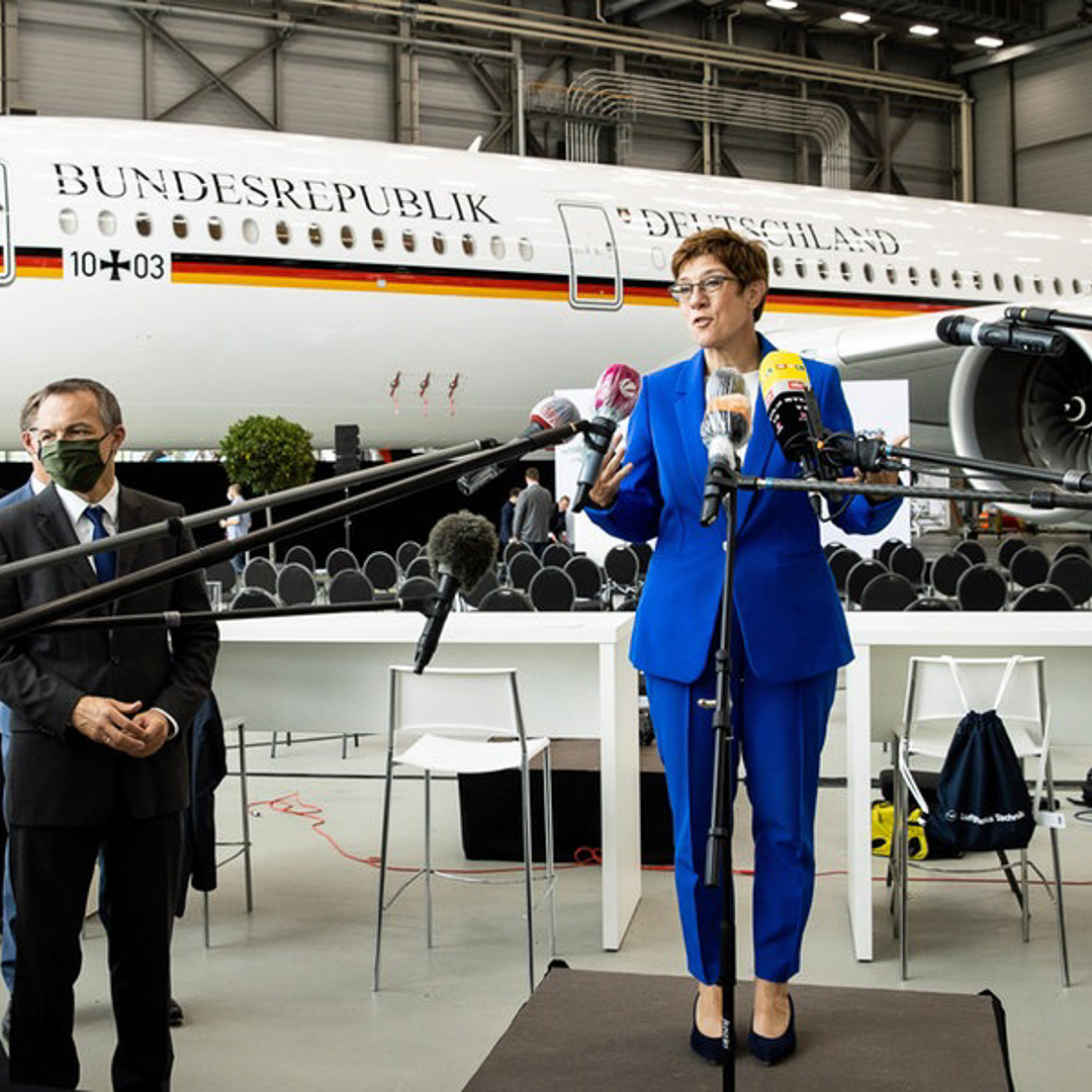 Bundesverteidigungsministerin Annegret Kramp-Karrenbauer